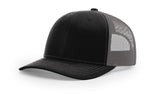 richardson snapback hats trucker cap black charcoal