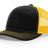 richardson snapback hats trucker cap black gold