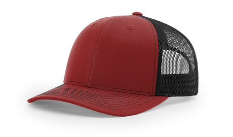 richardson snapback hats trucker cap cardinal black
