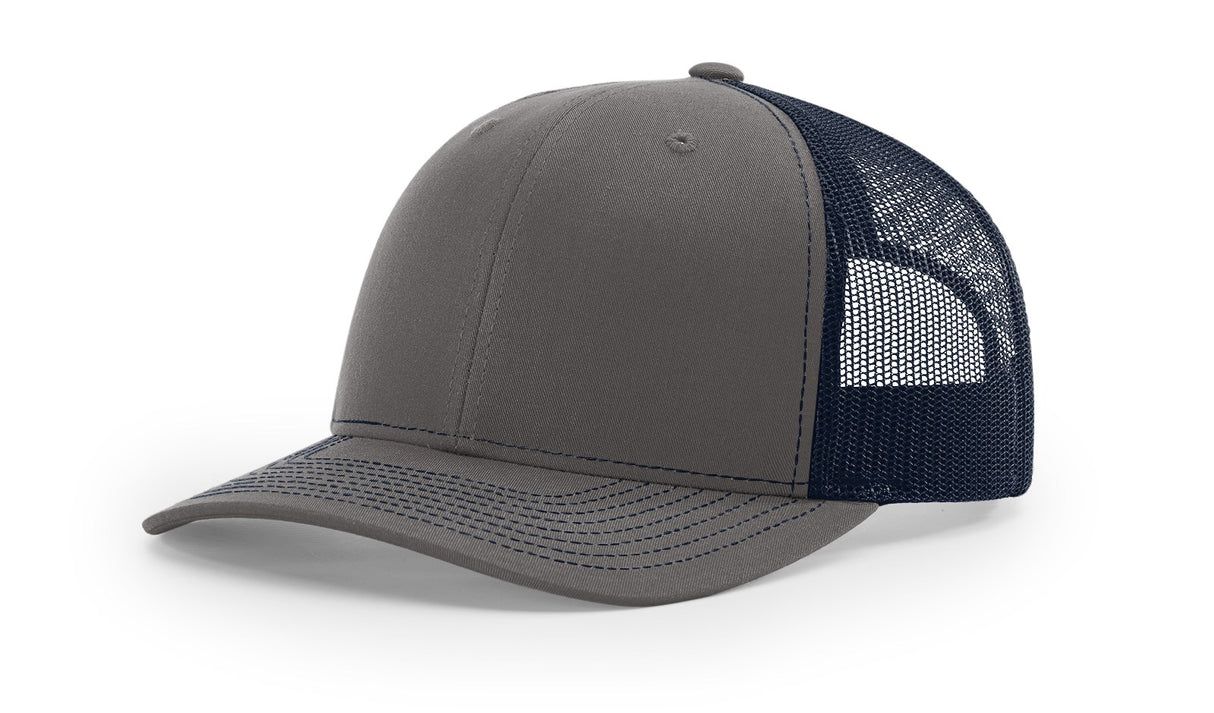 richardson snapback hats trucker cap charcoal navy