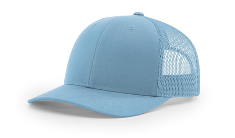 richardson snapback hats trucker cap columbia blue