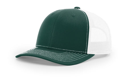 richardson snapback hats trucker cap dark green white