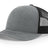 richardson snapback hats trucker cap heather grey black