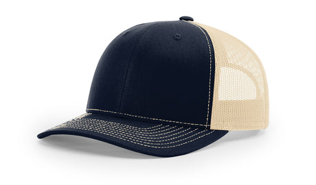 richardson snapback hats trucker cap navy khaki