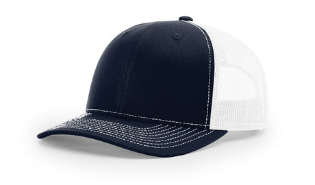 richardson snapback hats trucker cap navy white
