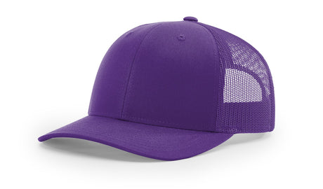 richardson snapback hats trucker cap purple