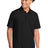 posicharge tri blend wicking polo black triad solid