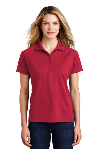 ladies dri mesh pro polo engine red
