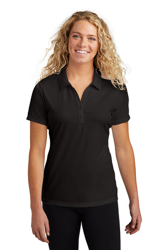 ladies posicharge competitor polo black