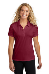 ladies posicharge competitor polo maroon