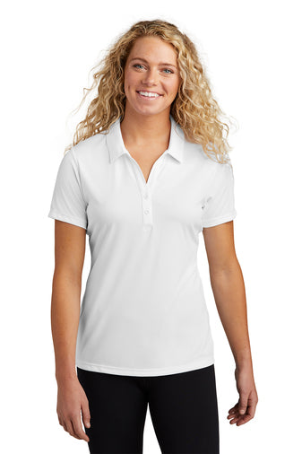 ladies posicharge competitor polo white
