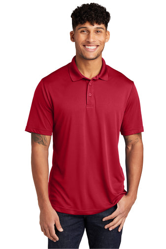 posicharge competitor polo deep red