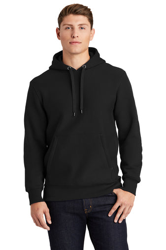 super heavyweight pullover hooded sweatshirt black