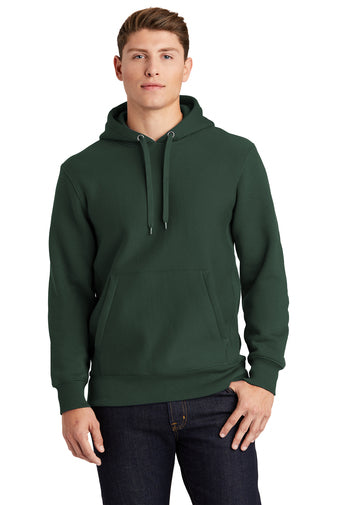 super heavyweight pullover hooded sweatshirt dark green