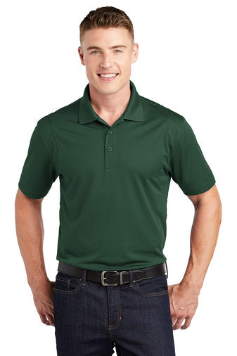 tall micropique sport wick polo forest green