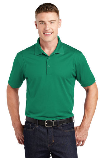 tall micropique sport wick polo kelly green