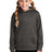 youth sport wick fleece hooded pullover graphite