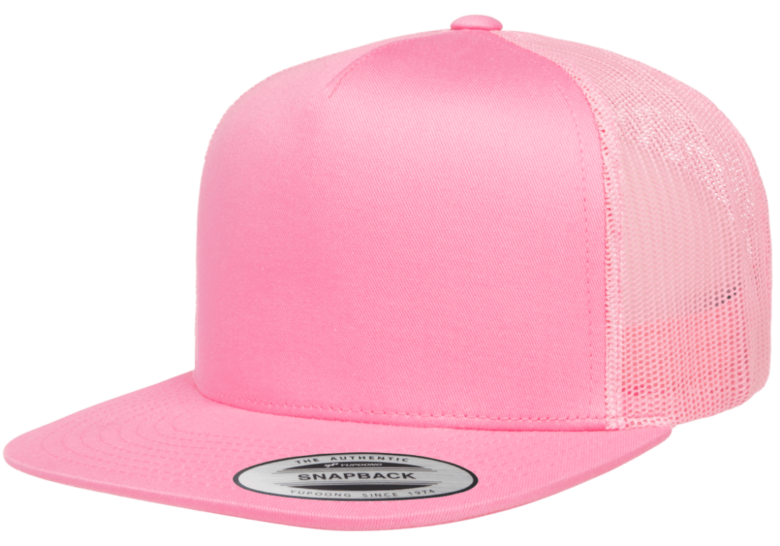 yp classics classic trucker cap pink