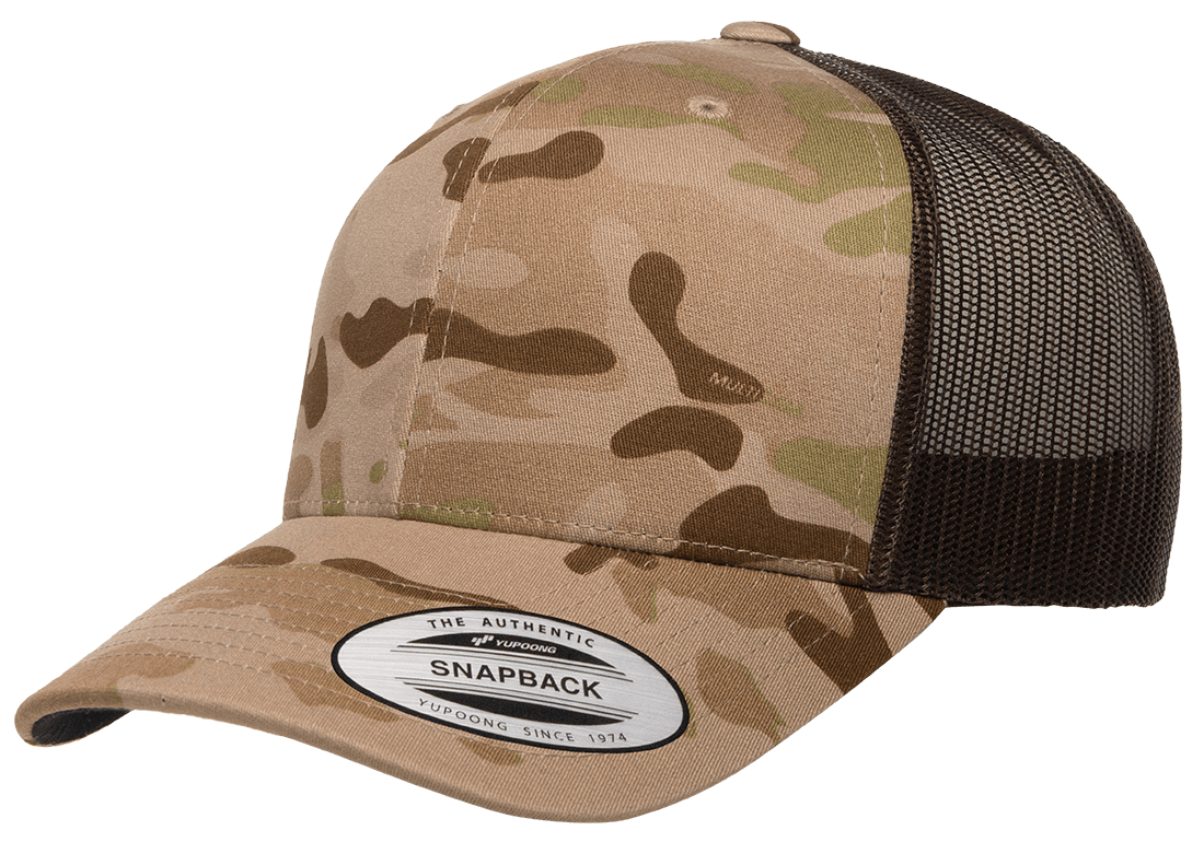 Camo Multicam YP Classics® Retro Trucker Cap 6606