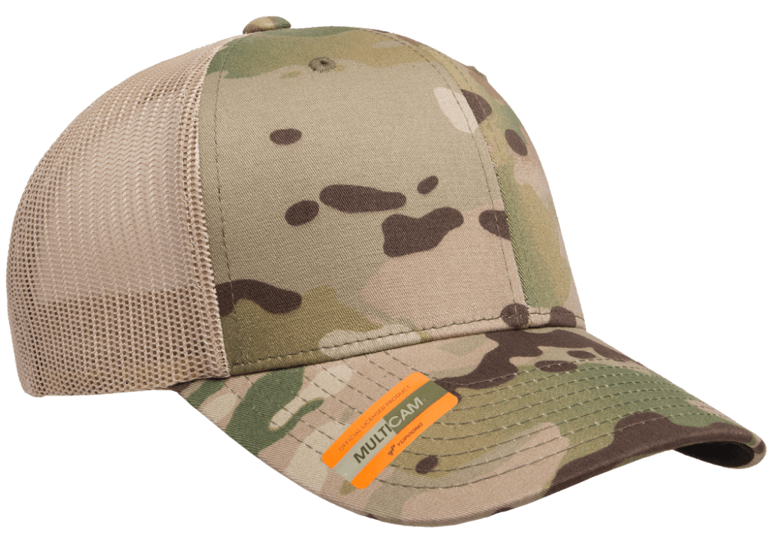 Camo Multicam YP Classics® Retro Trucker Cap 6606