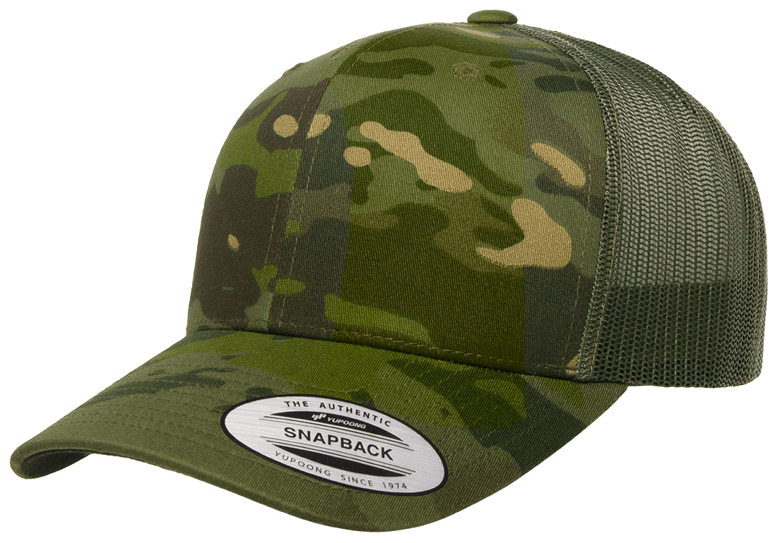Camo Multicam YP Classics® Retro Trucker Cap 6606