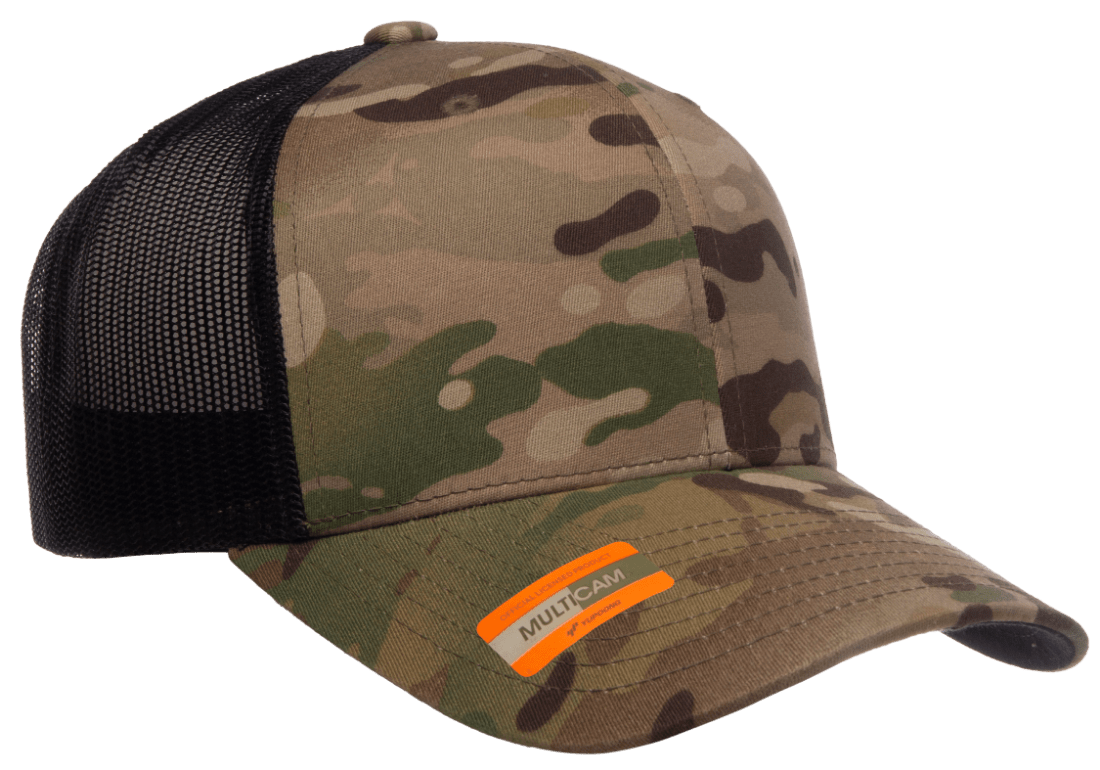 Camo Multicam YP Classics® Retro Trucker Cap 6606
