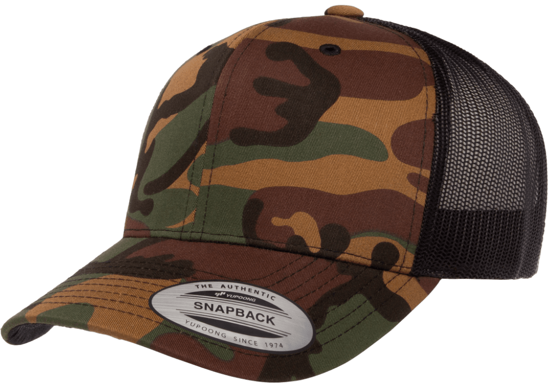 Camo Multicam YP Classics® Retro Trucker Cap 6606