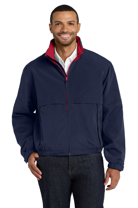 Dark Navy/ Red