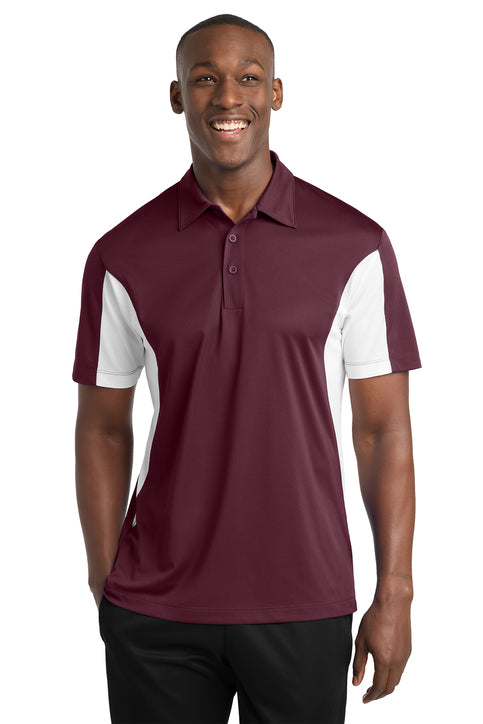 Maroon/ White