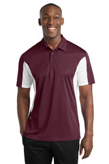 Maroon/ White