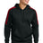 Black/ Deep Red