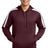Maroon/ White