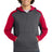Graphite Heather/ True Red