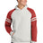 Oatmeal Heather/ Fiery Red Heather