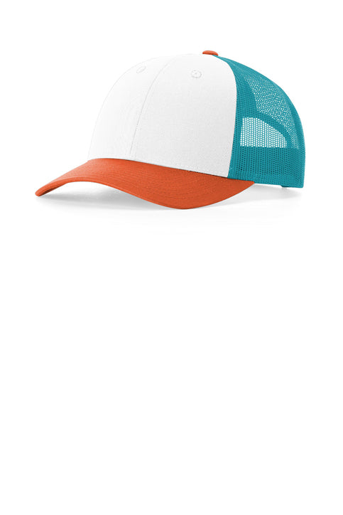 White/ Hawaiian Blue/ Pale Orange