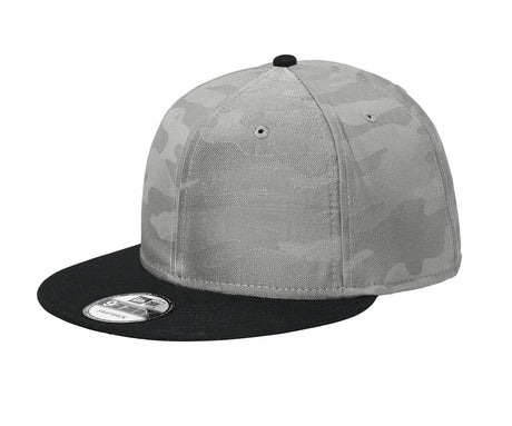 New Era® Camo Flat Bill Snapback Cap NE407