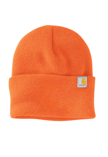 beanie carhartt cap watch cap brite orange