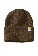 beanie carhartt cap watch cap dark brown sandstone