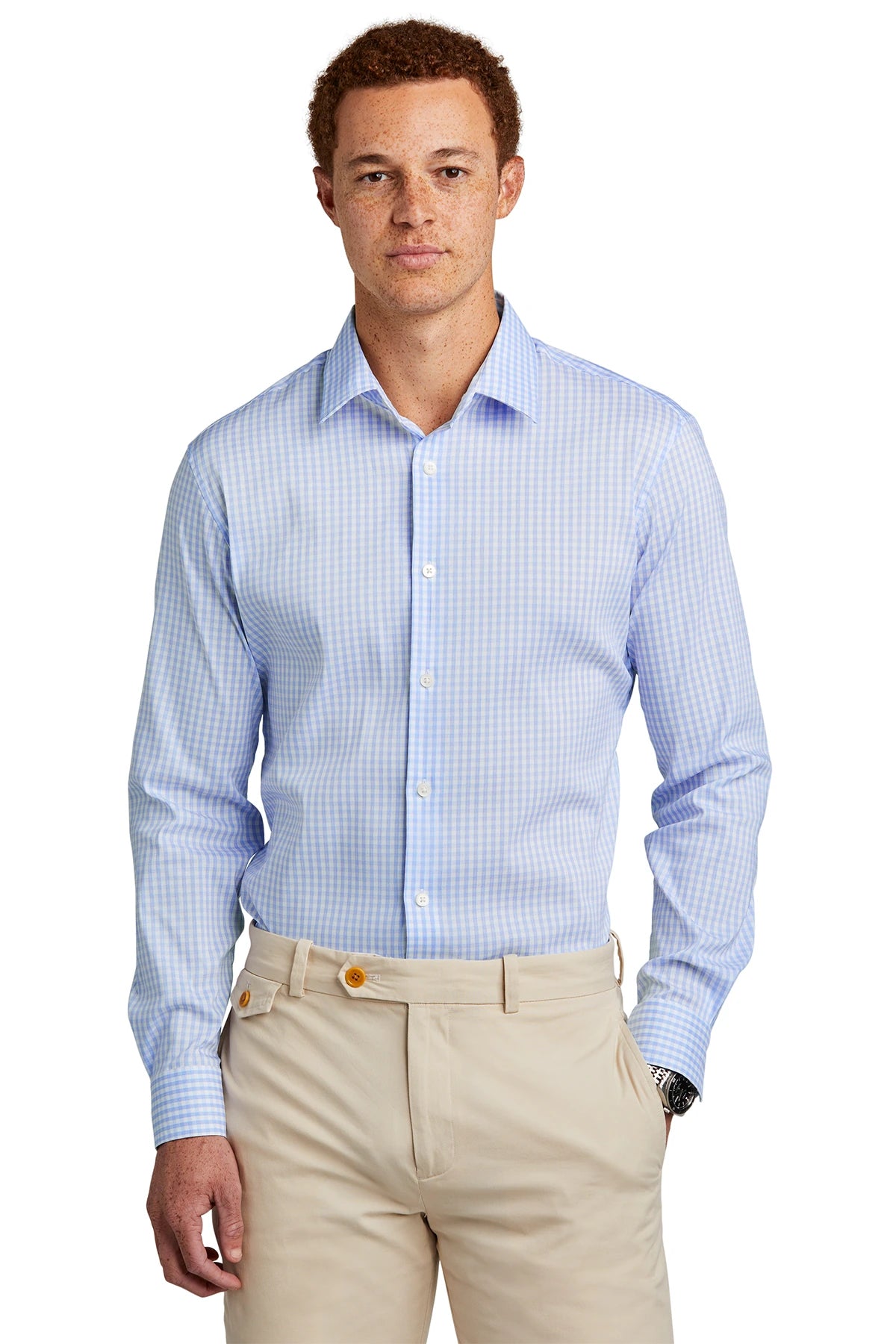 Brooks Brothers® Tech Stretch Patterned Shirt BB18006