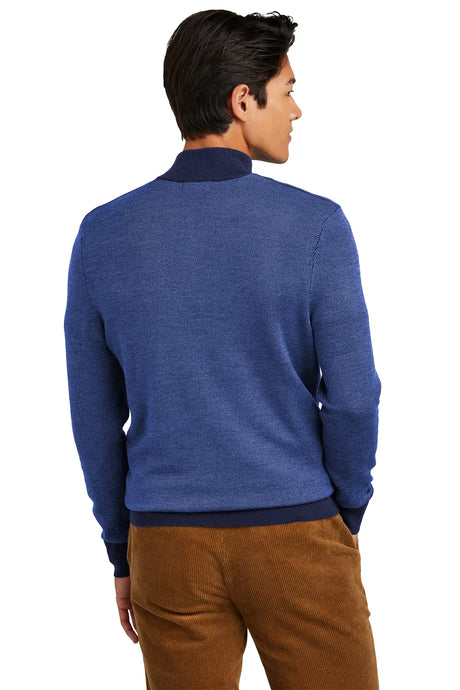 Brooks Brothers ® Washable Merino Birdseye 1/4-Zip Sweater BB18412