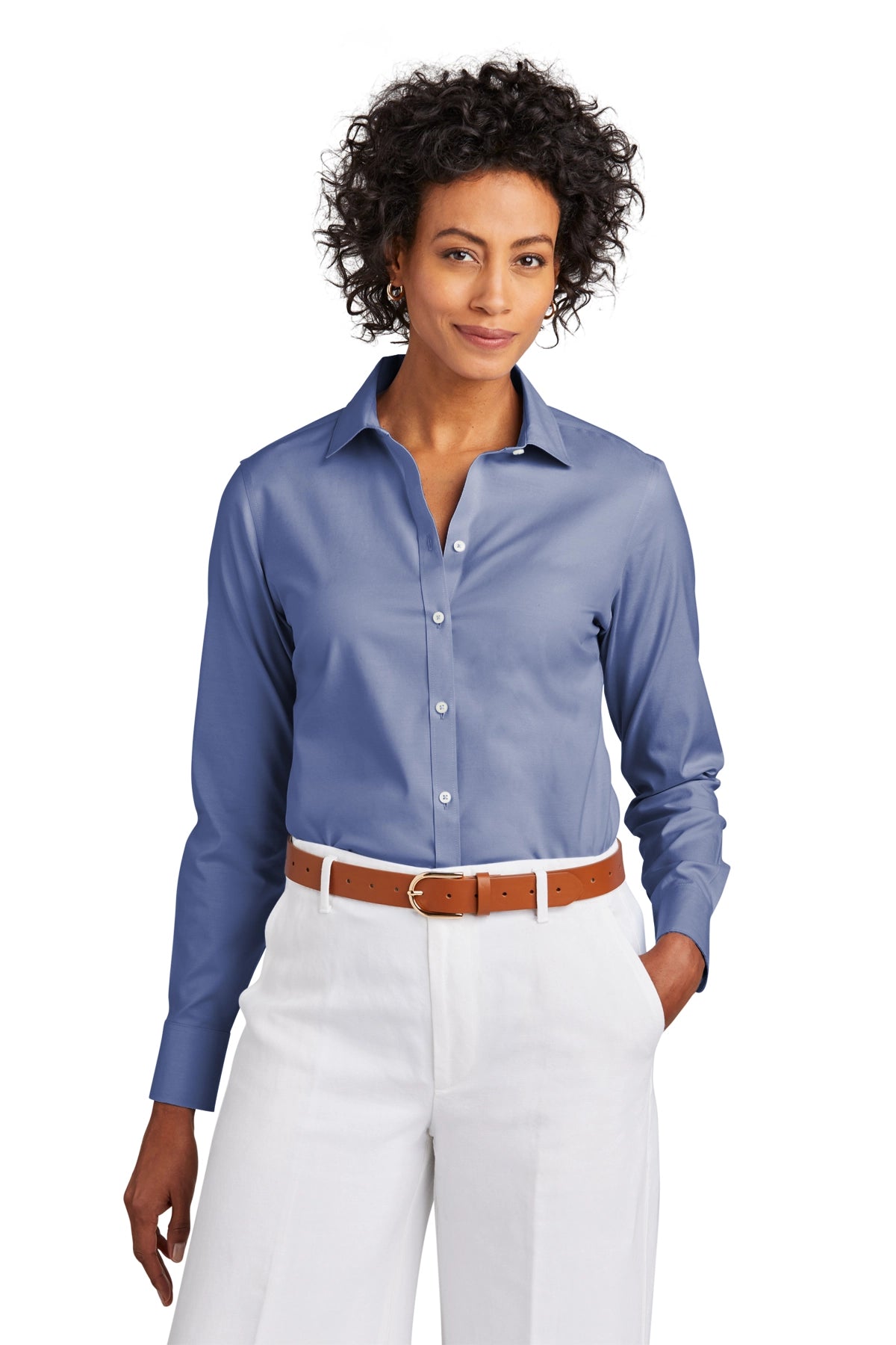 Brooks Brothers® Women’s Wrinkle-Free Stretch Pinpoint Shirt BB18001