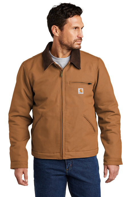 duck detroit jacket carhartt brown