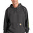 carhartt midweight hooded logo sweatshirt carbon heather