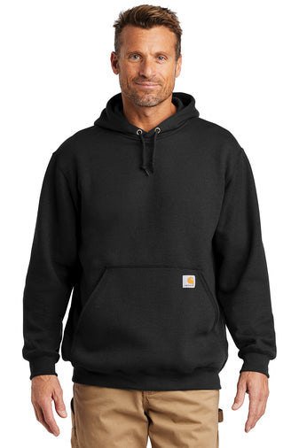 carhartt midweight hooded sweatshirt black