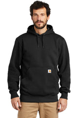 carhartt rain defender paxton heavyweight hooded sweatshirt black