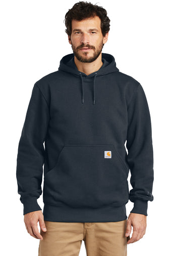 carhartt rain defender paxton heavyweight hooded sweatshirt new navy