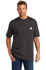 carhartt workwear pocket short sleeve t shirt carbon heather