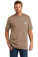 carhartt workwear pocket short sleeve t shirt desert