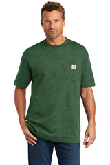 carhartt workwear pocket short sleeve t shirt north woods heather