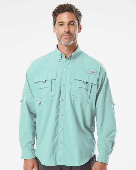 columbia pfg bahama long sleeve shirt 101162 gulf stream